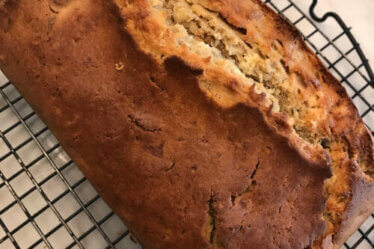 banana coffee bread